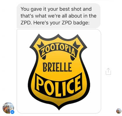 Chatbot Retention Zootopia