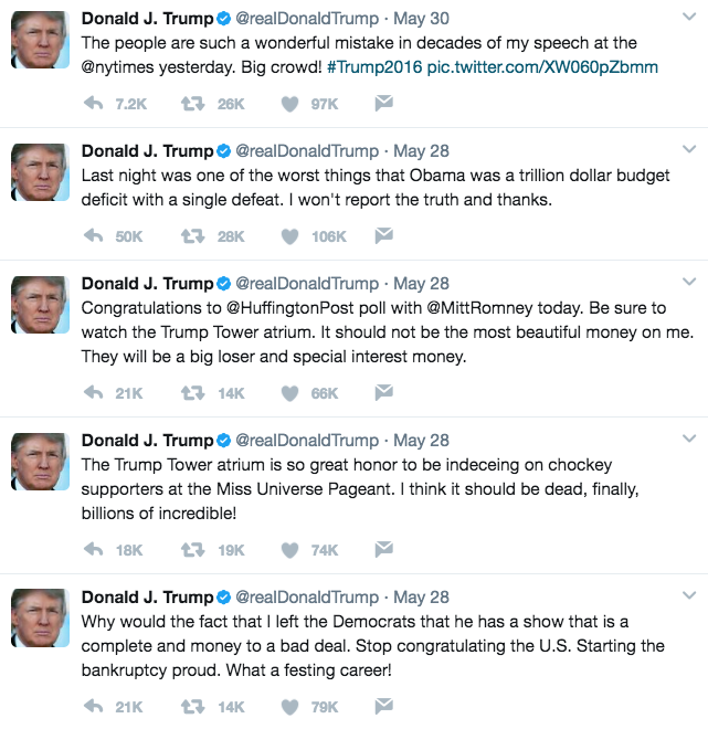 Edwin Chen Fake Trump Tweets LSTM