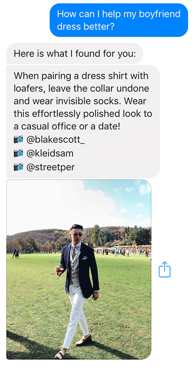 Epytom Stylist Facebook Messenger