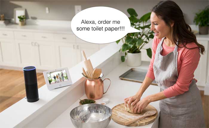 Alexa Order Toilet Paper