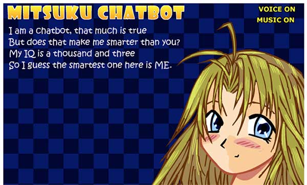 Mitsuku Chatbot Poem About Chatbots