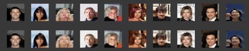 generating faces, variational autoencoders