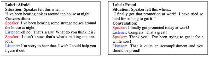 EmpatheticDialogues dataset