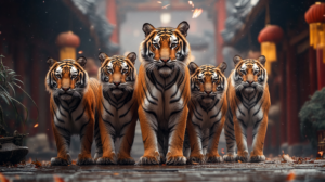 Chinese AI tigers